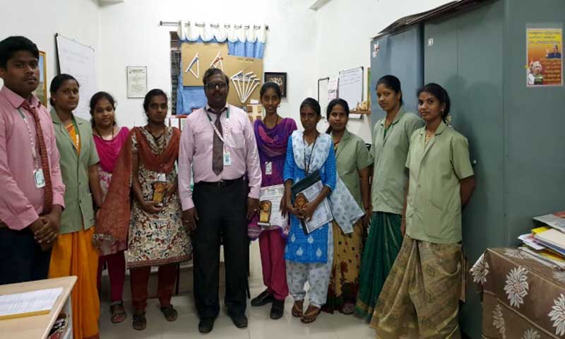 Students received the